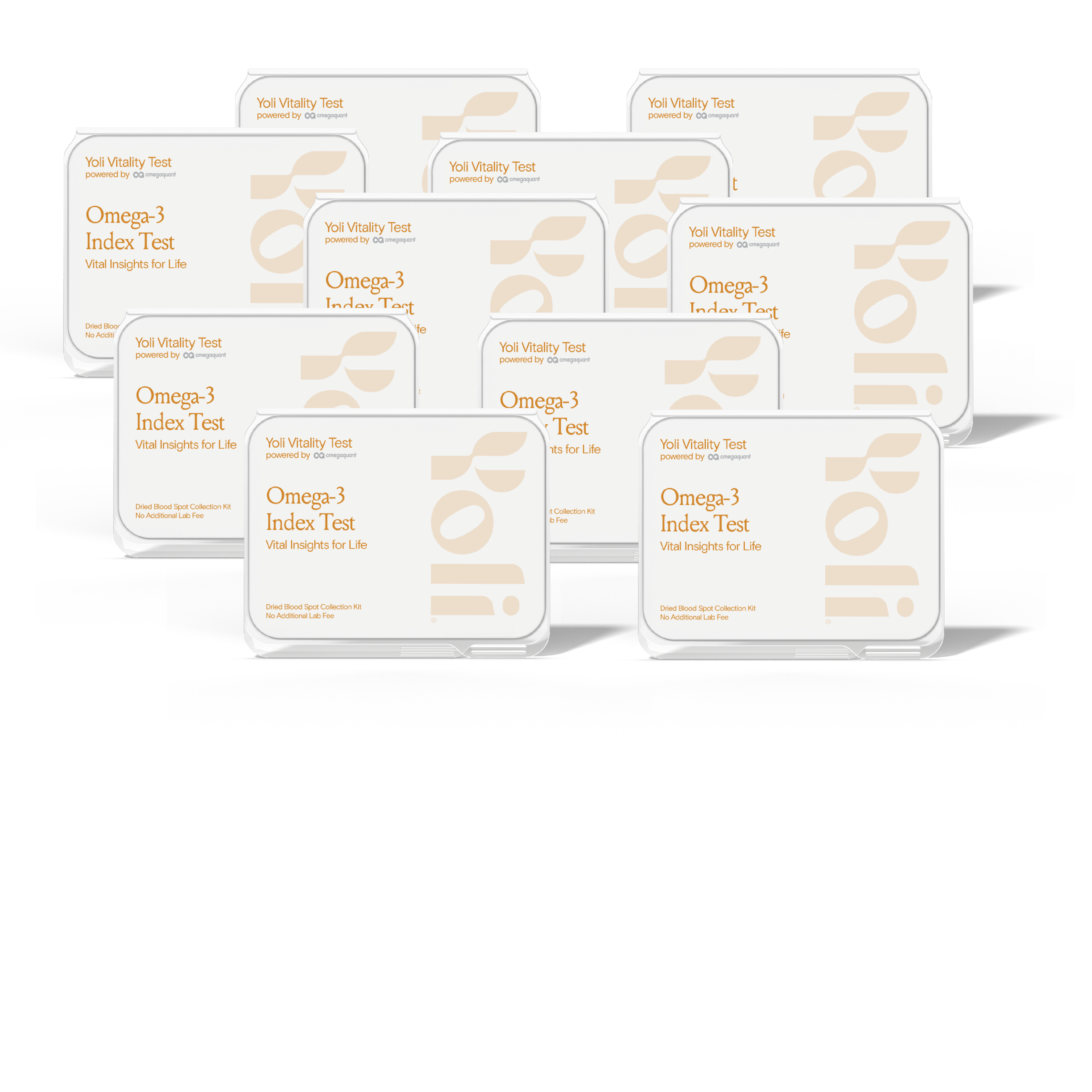 Vital Yoli Tests Omega-3 Index Test Kit Bundle: 10-Pack