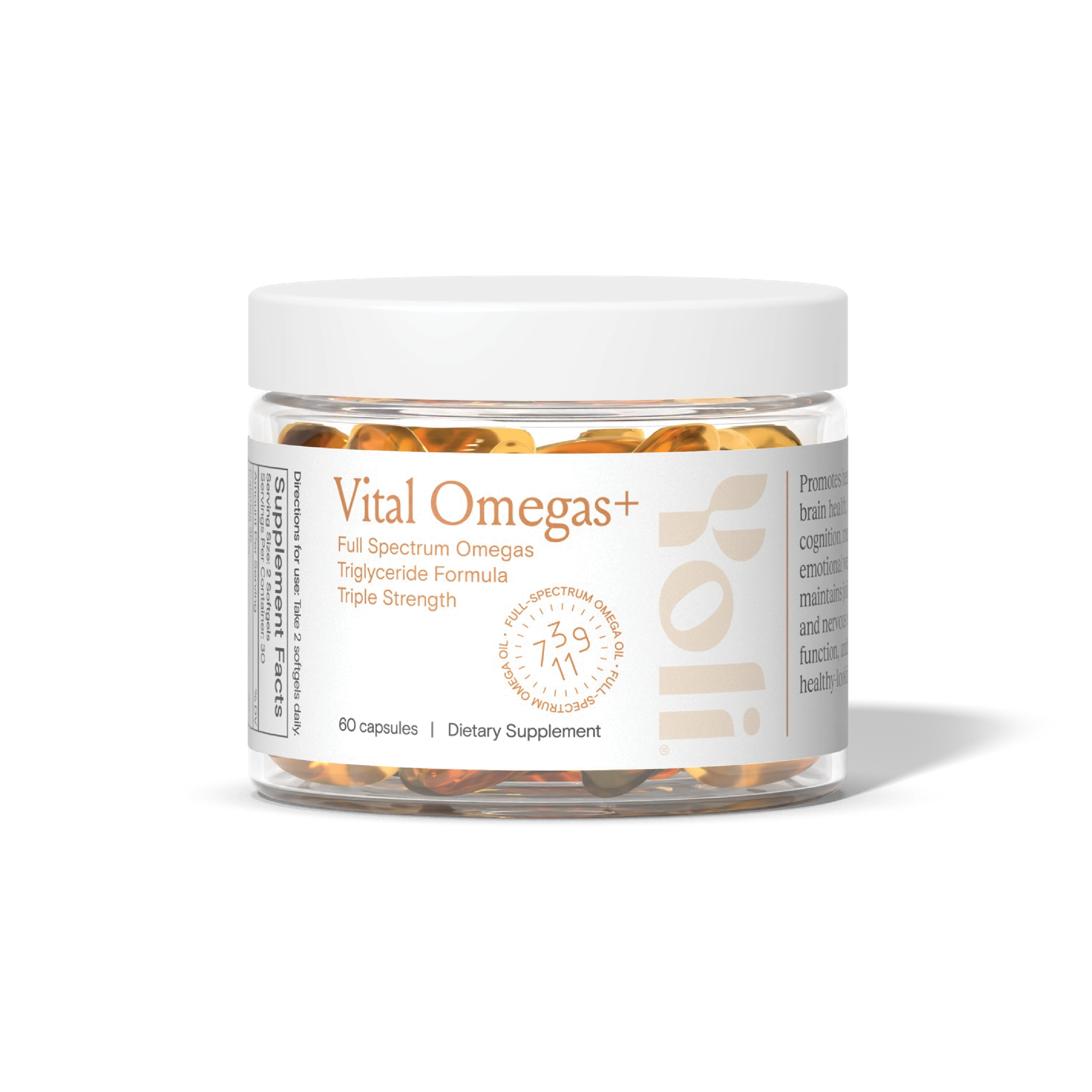 Vital Omegas+ Full Spectrum Omega Supplement